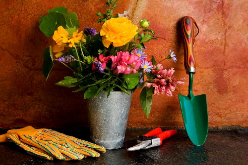 Seasonal garden maintenance activities in Whitechapel